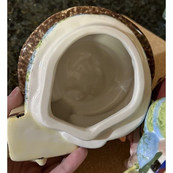 Gibson 2003 10.5 in Folic Snowman Cookie Jar Winter Decorations - Picture 10 of 13